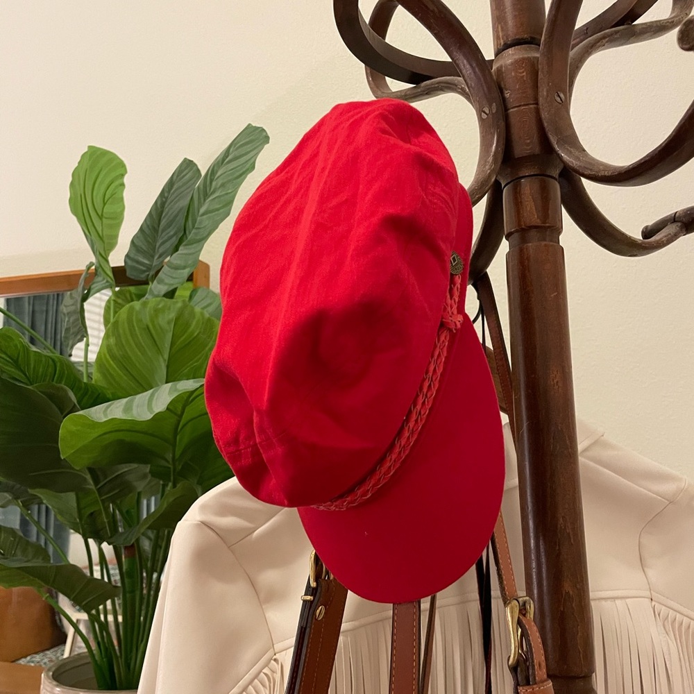Brixton Red Fiddler Hat